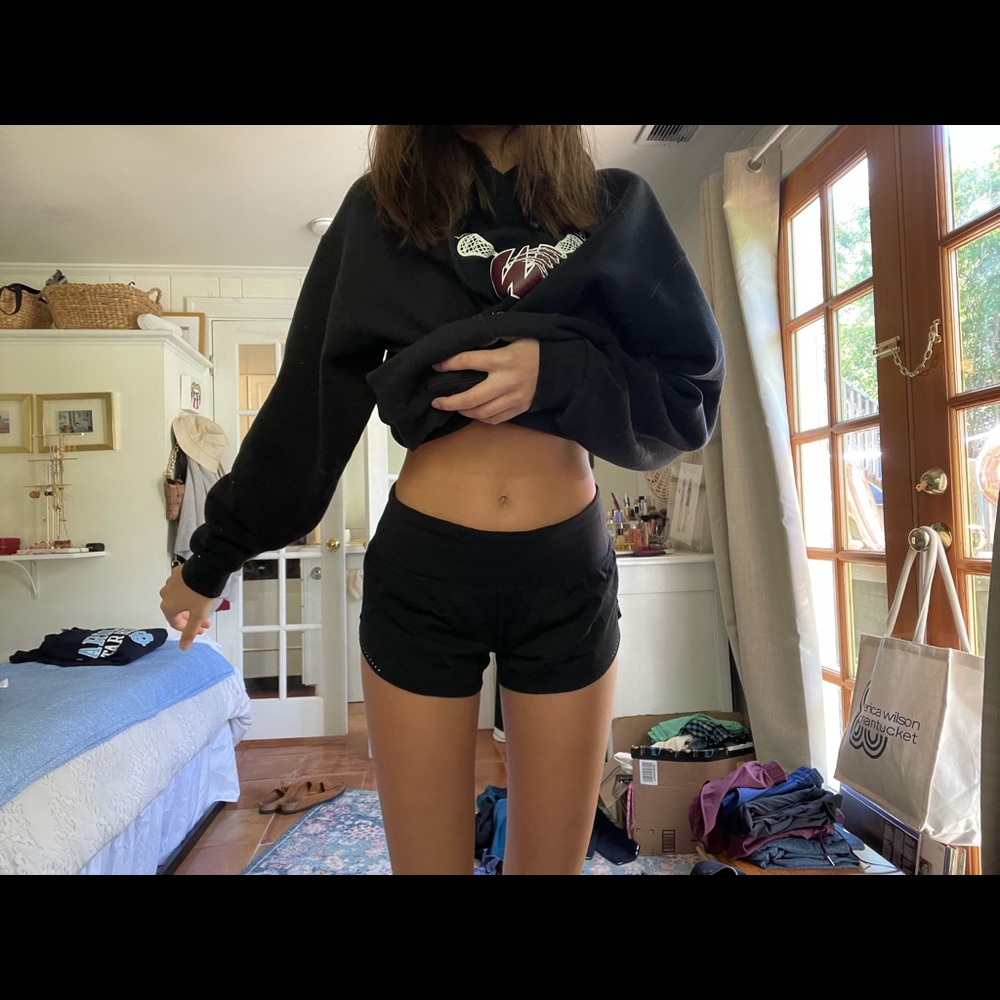 Black lululemon shorts